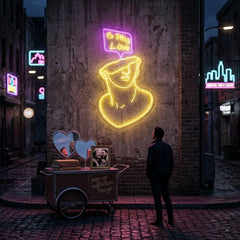 Is This Love Led Neon Acrylic Artwork Led Neon Sign Light