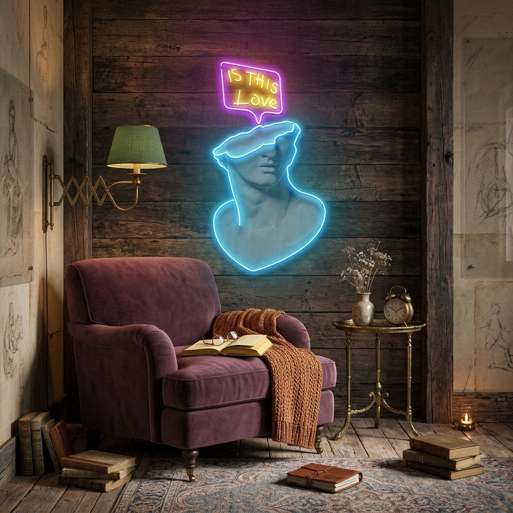 Is This Love Led Neon Acrylic Artwork Led Neon Sign Light