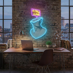 Is This Love Led Neon Acrylic Artwork Led Neon Sign Light