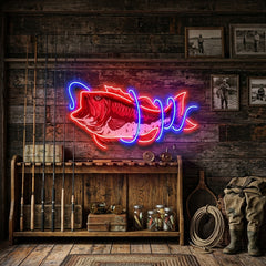 It Is Covered With Fishing Line LED Neon Sign Light Pop Art