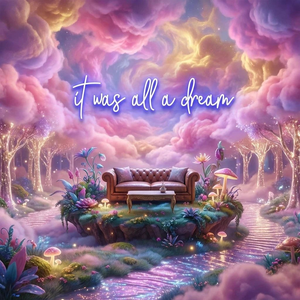It Was All A Dream 1 Led Neon Sign Light
