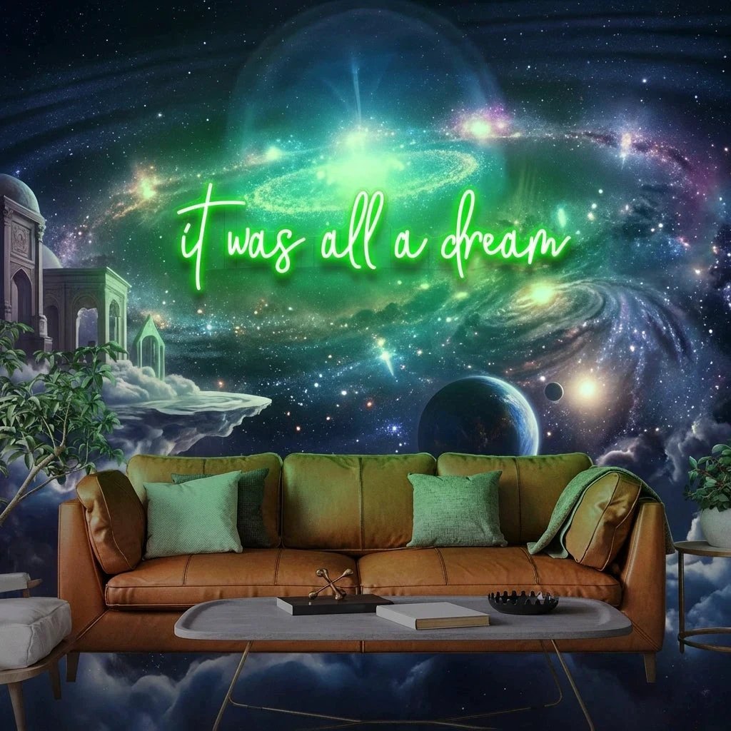 It Was All A Dream 1 Led Neon Sign Light