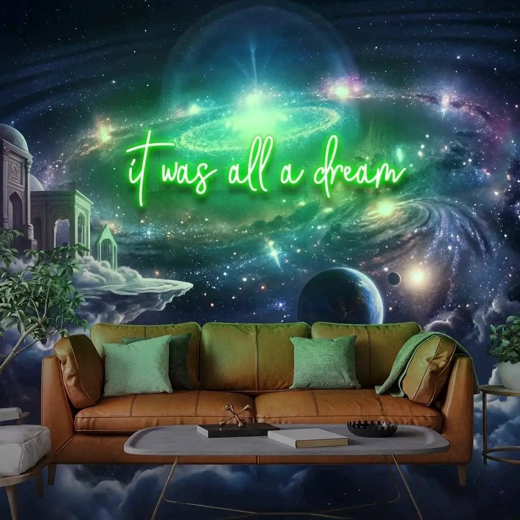 It Was All A Dream 1 Led Neon Sign Light