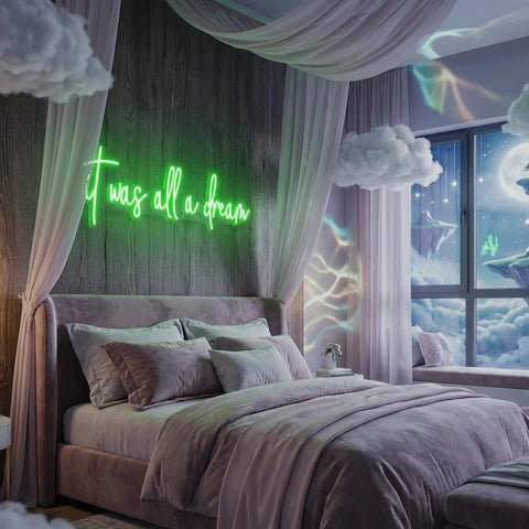 It Was All A Dream 1 Led Neon Sign Light