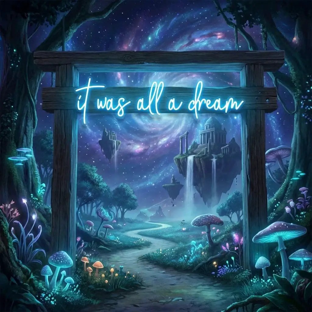 It Was All A Dream 1 Led Neon Sign Light