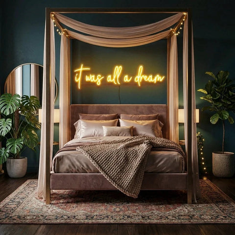 It Was All A Dream 1 Led Neon Sign Light