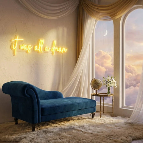 It Was All A Dream 1 Led Neon Sign Light