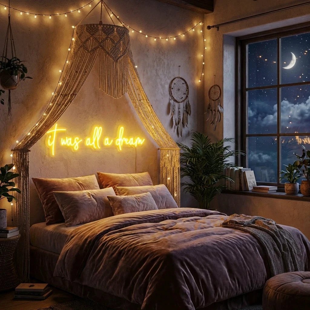 It Was All A Dream 1 Led Neon Sign Light