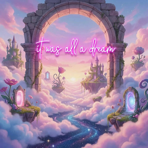 It Was All A Dream 1 Led Neon Sign Light