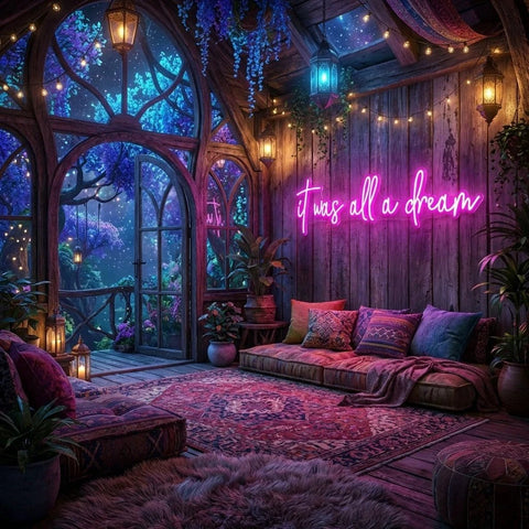 It Was All A Dream 1 Led Neon Sign Light