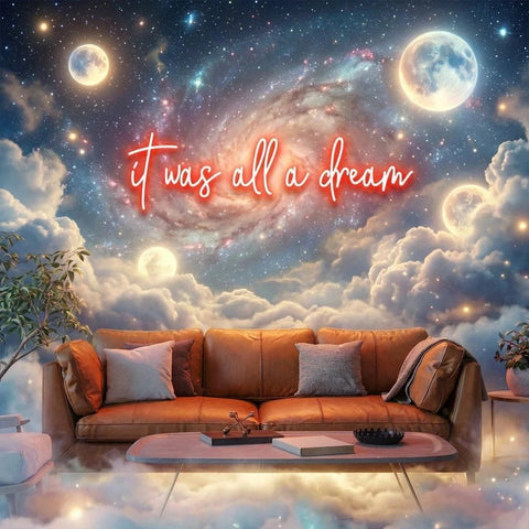 It Was All A Dream 1 Led Neon Sign Light