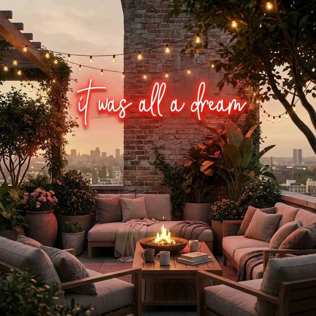 It Was All A Dream 1 Led Neon Sign Light