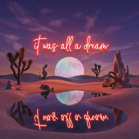 It Was All A Dream 1 Led Neon Sign Light