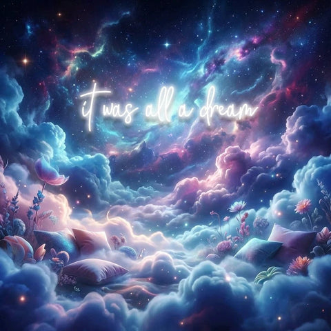 It Was All A Dream 1 Led Neon Sign Light