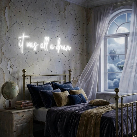 It Was All A Dream 1 Led Neon Sign Light