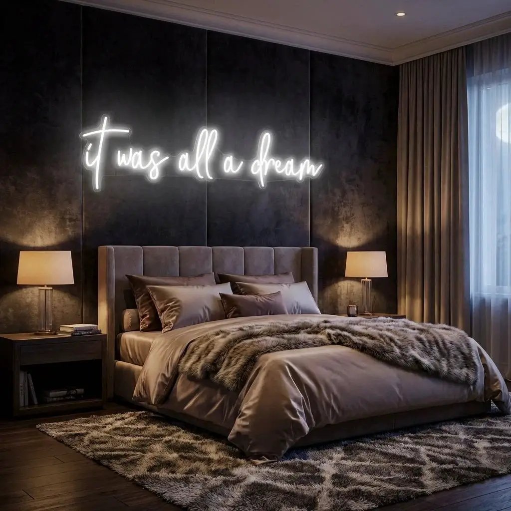 It Was All A Dream 1 Led Neon Sign Light