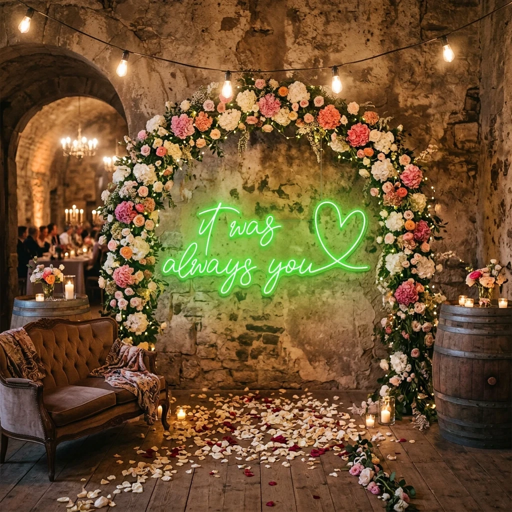 It Was Always You 2 Led Neon Sign Light