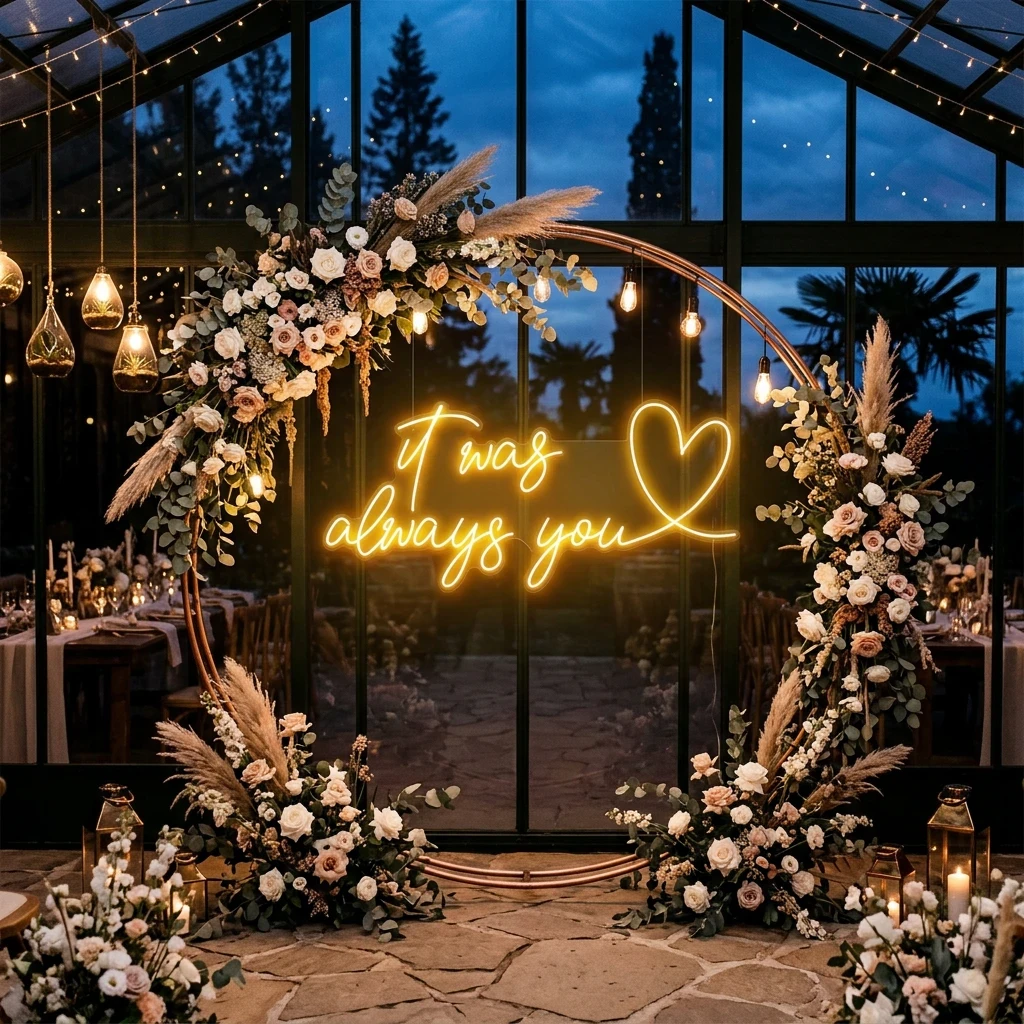 It Was Always You 2 Led Neon Sign Light