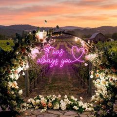 It Was Always You 2 Led Neon Sign Light