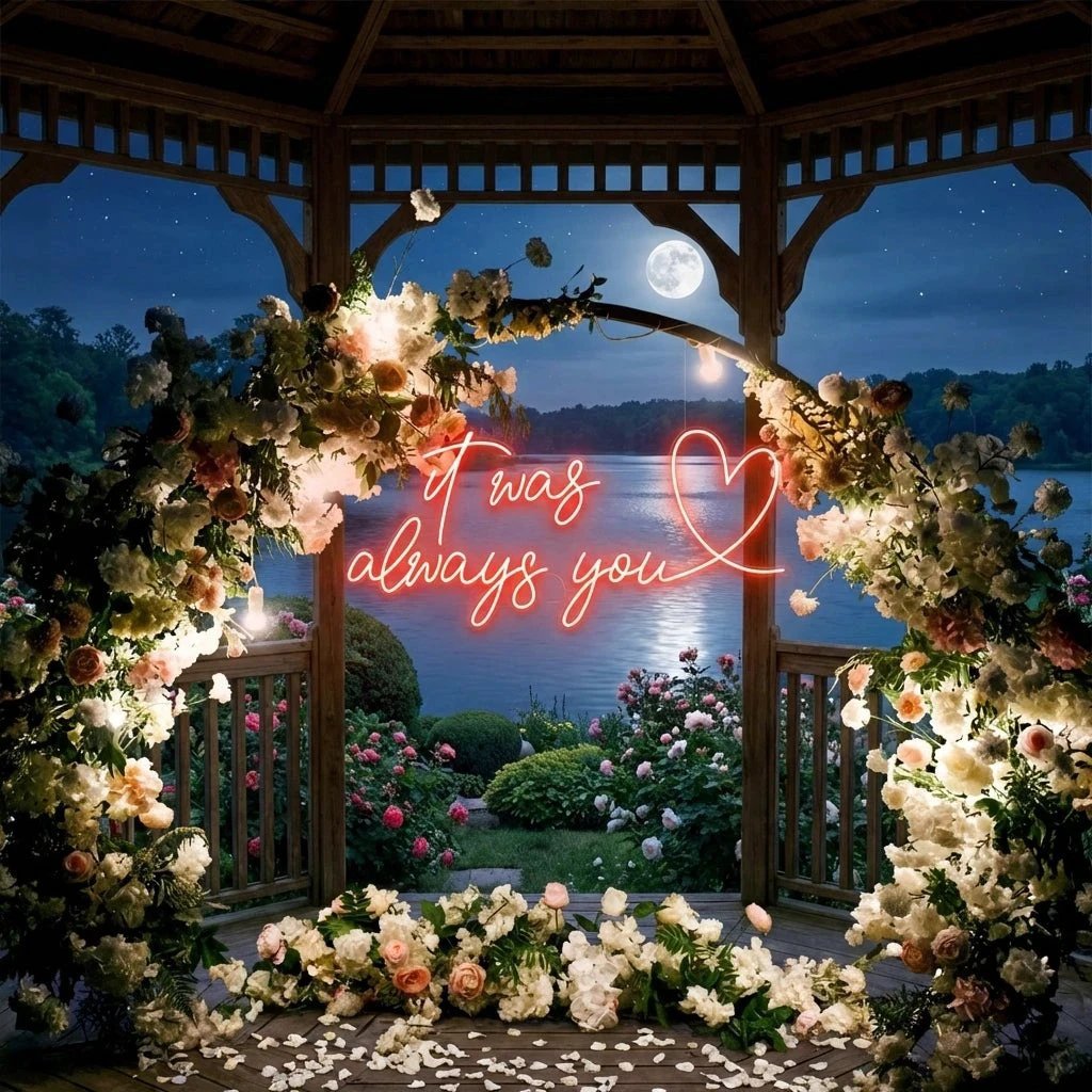 It Was Always You 2 Led Neon Sign Light