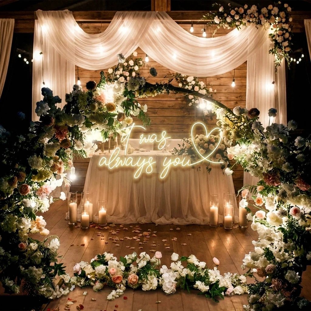 It Was Always You 2 Led Neon Sign Light