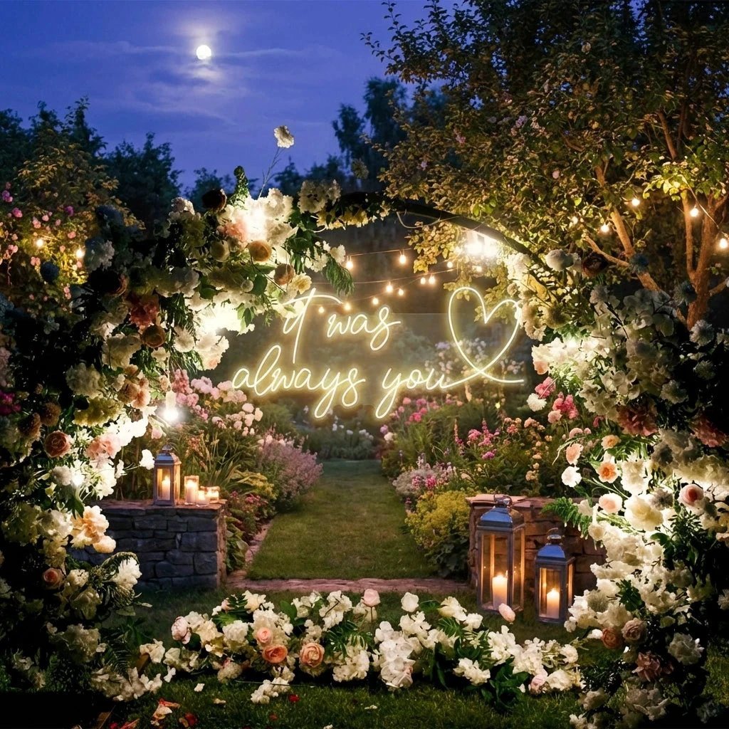 It Was Always You 2 Led Neon Sign Light