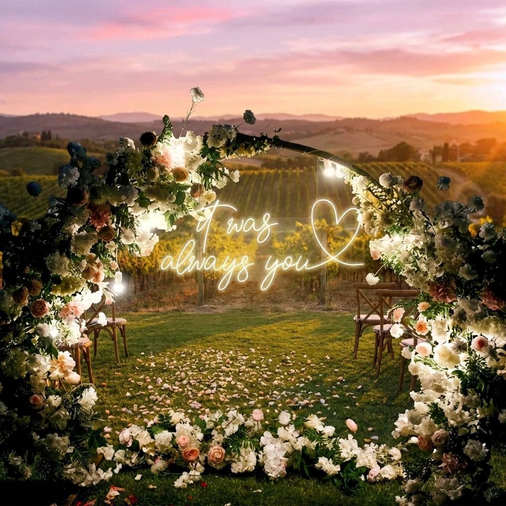 It Was Always You 2 Led Neon Sign Light