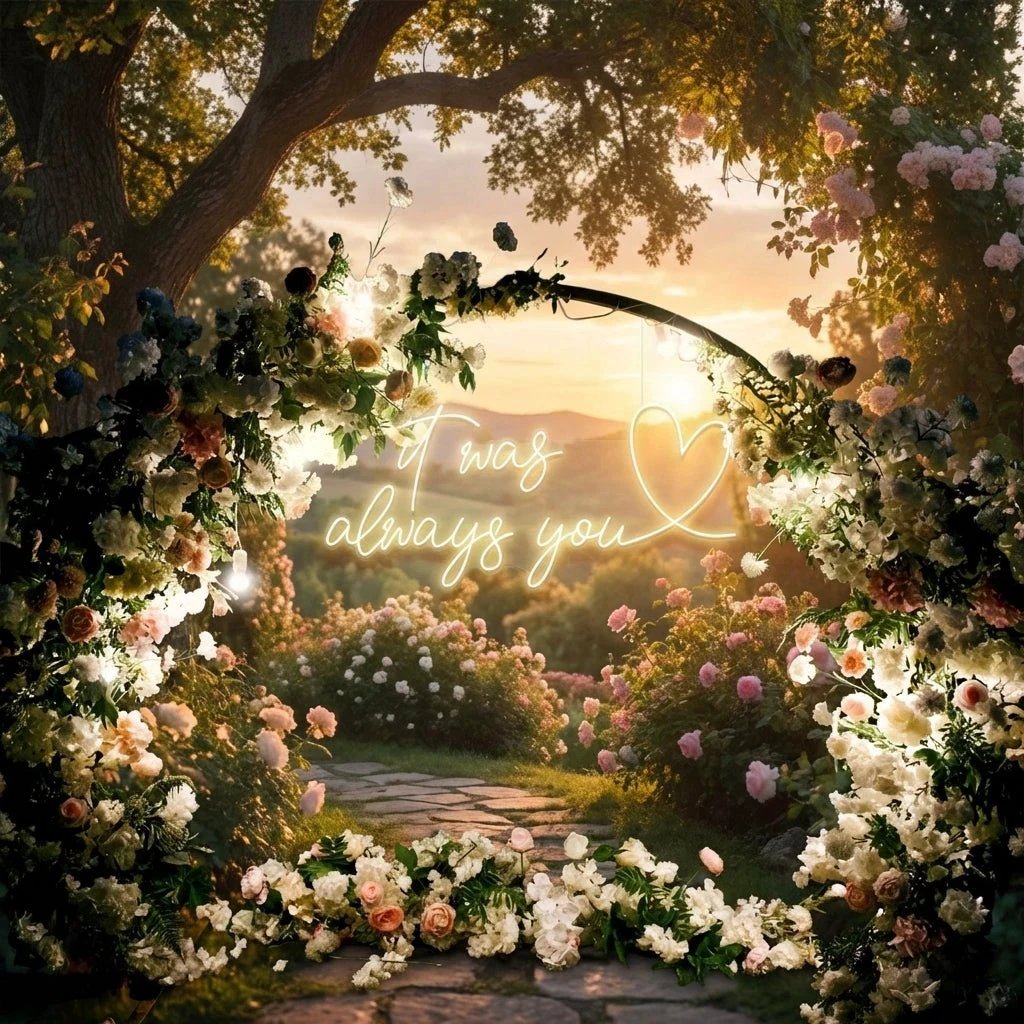 It Was Always You 2 Led Neon Sign Light