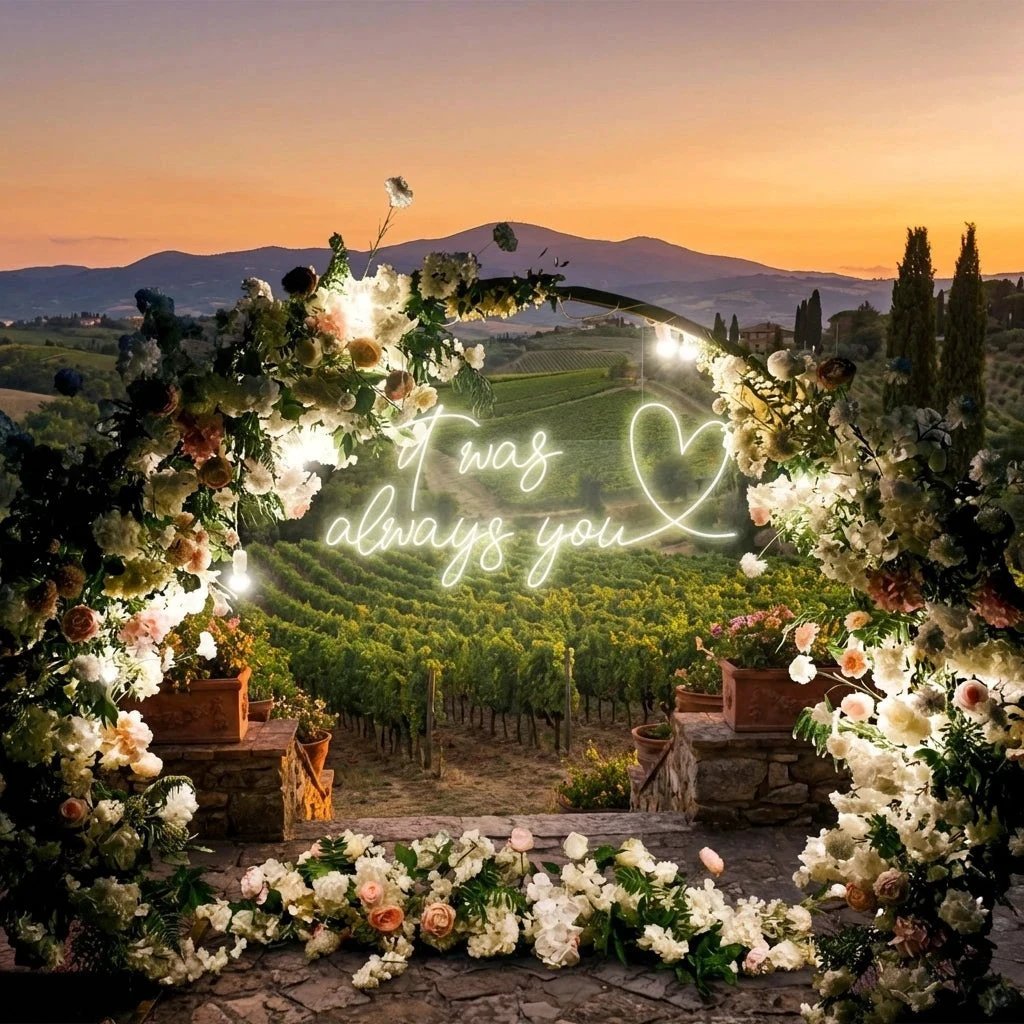It Was Always You 2 Led Neon Sign Light