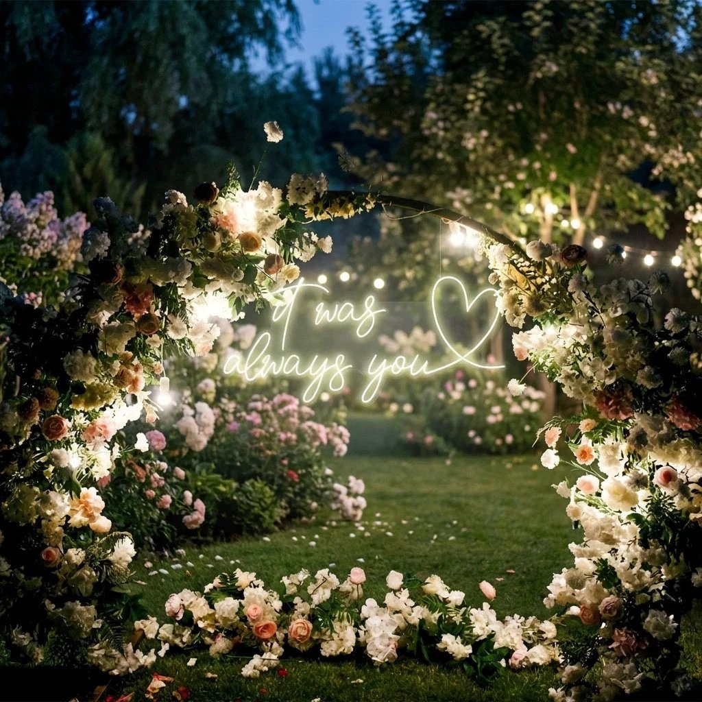 It Was Always You 2 Led Neon Sign Light