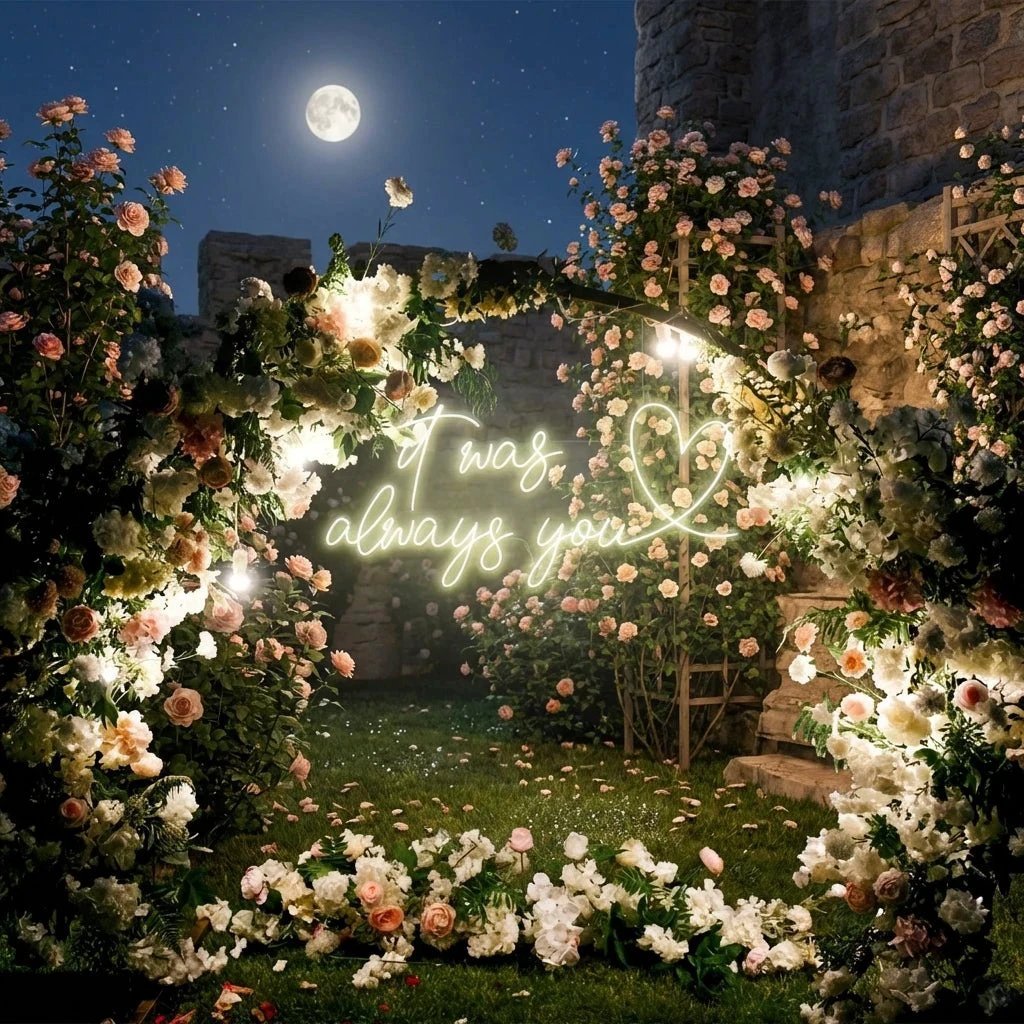 It Was Always You 2 Led Neon Sign Light