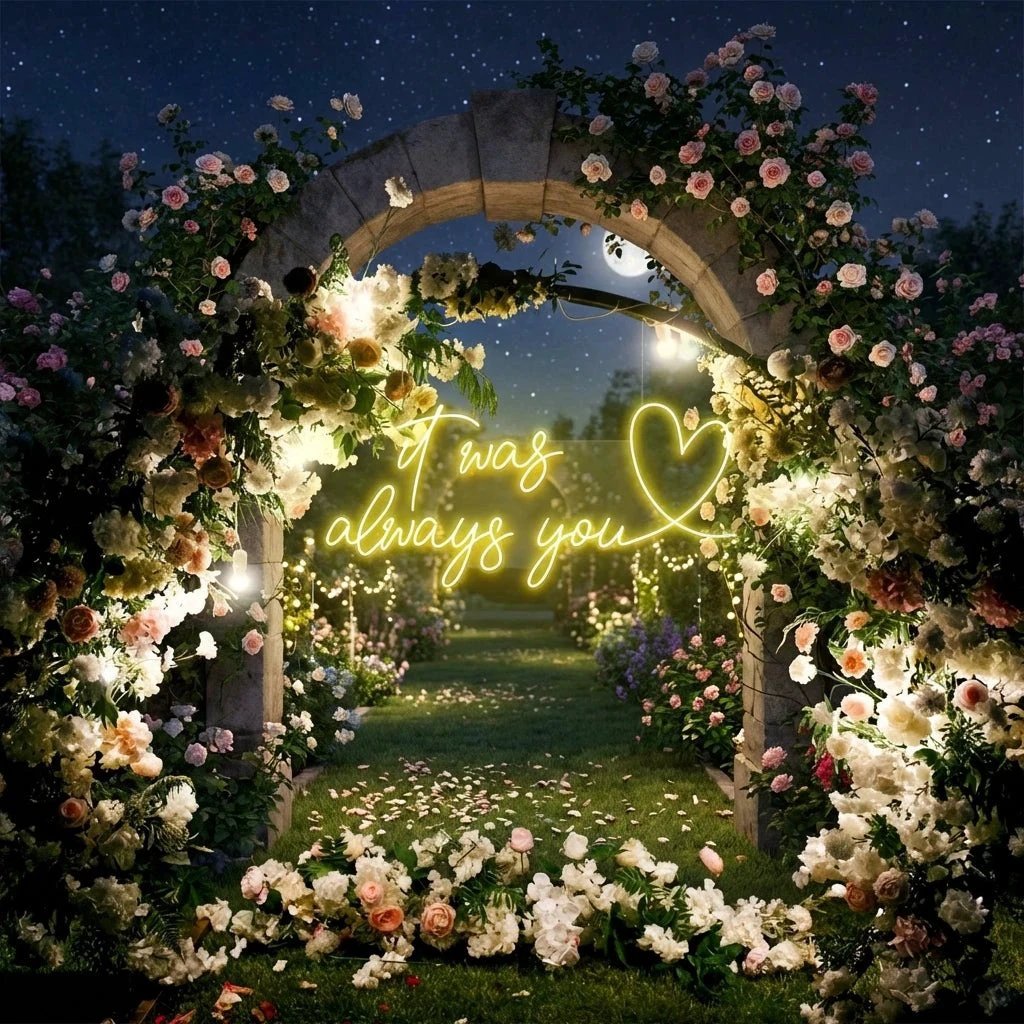 It Was Always You 2 Led Neon Sign Light