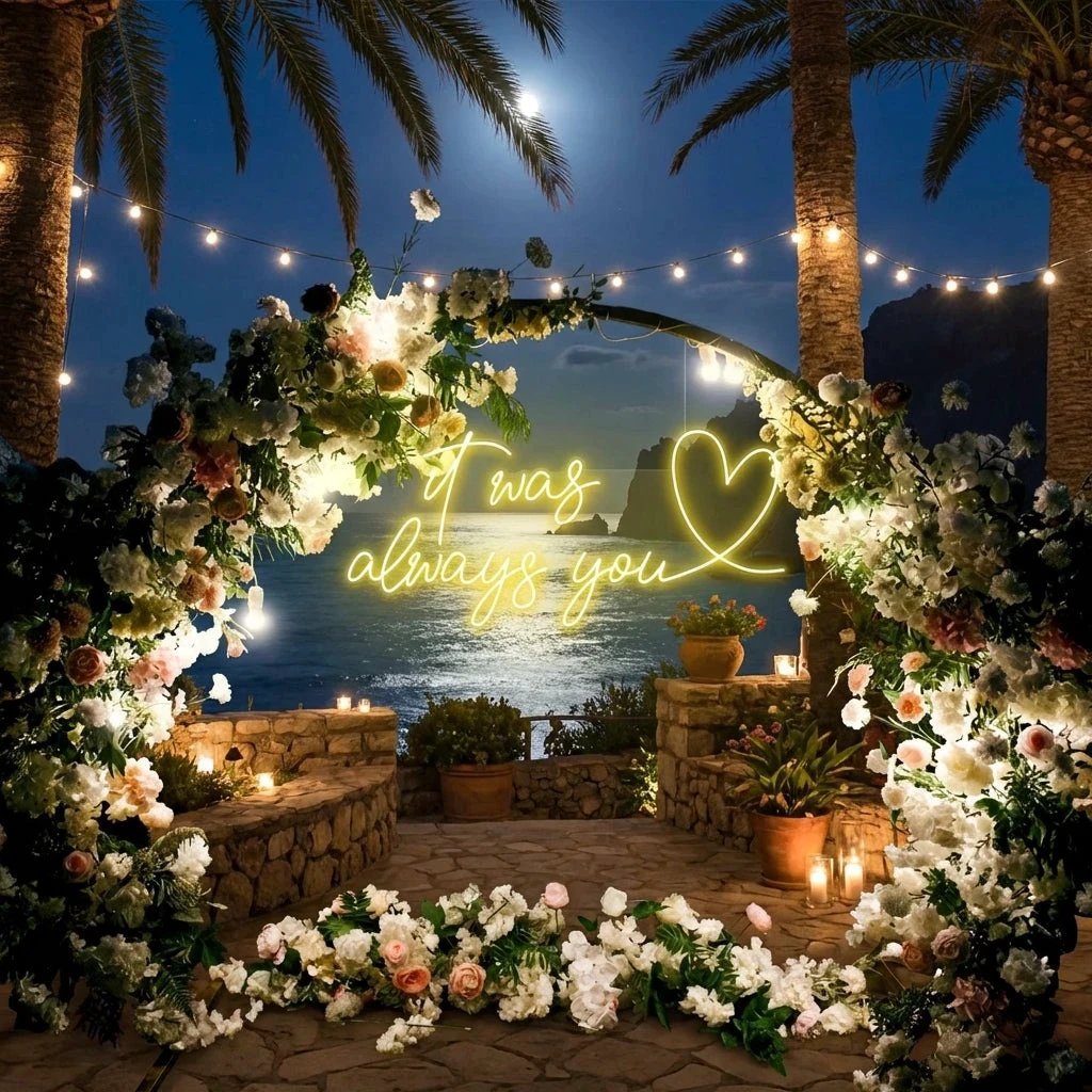 It Was Always You 2 Led Neon Sign Light