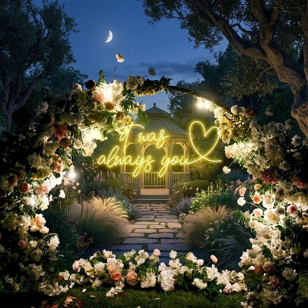 It Was Always You 2 Led Neon Sign Light
