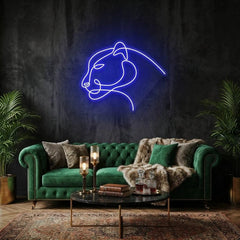 Jaguar Cat Led Neon Sign Light