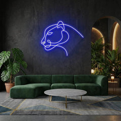 Jaguar Cat Led Neon Sign Light