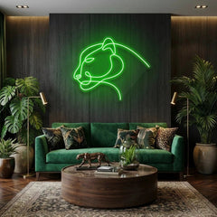 Jaguar Cat Led Neon Sign Light
