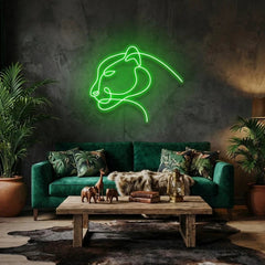 Jaguar Cat Led Neon Sign Light