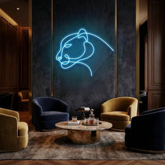 Jaguar Cat Led Neon Sign Light