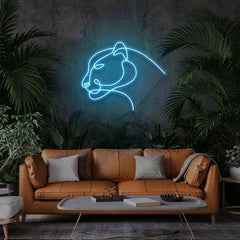 Jaguar Cat Led Neon Sign Light