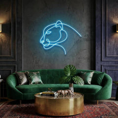 Jaguar Cat Led Neon Sign Light