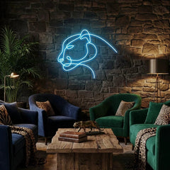Jaguar Cat Led Neon Sign Light