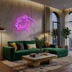 Jaguar Cat Led Neon Sign Light