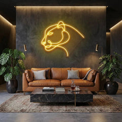 Jaguar Cat Led Neon Sign Light