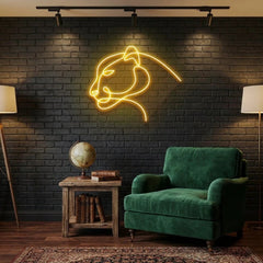Jaguar Cat Led Neon Sign Light