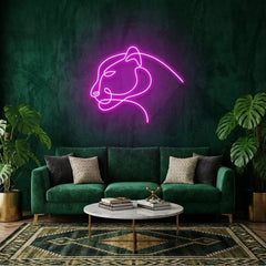 Jaguar Cat Led Neon Sign Light
