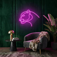 Jaguar Cat Led Neon Sign Light