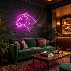 Jaguar Cat Led Neon Sign Light