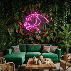 Jaguar Cat Led Neon Sign Light