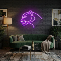 Jaguar Cat Led Neon Sign Light